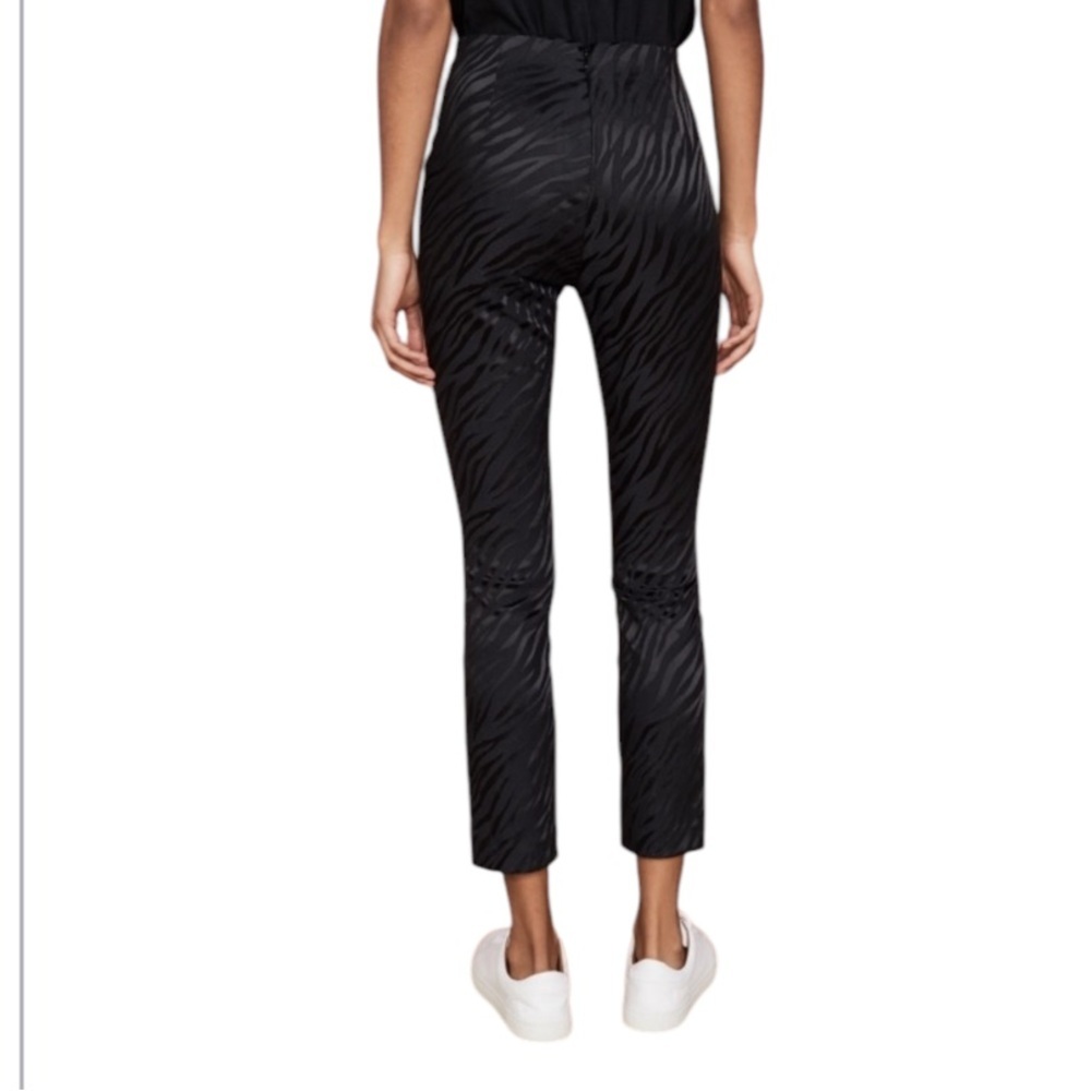 Rag & Bone Simone Zebra Stripe Crop Pants Navy Si… - image 3